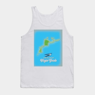 Virgin Gorda Map Tank Top